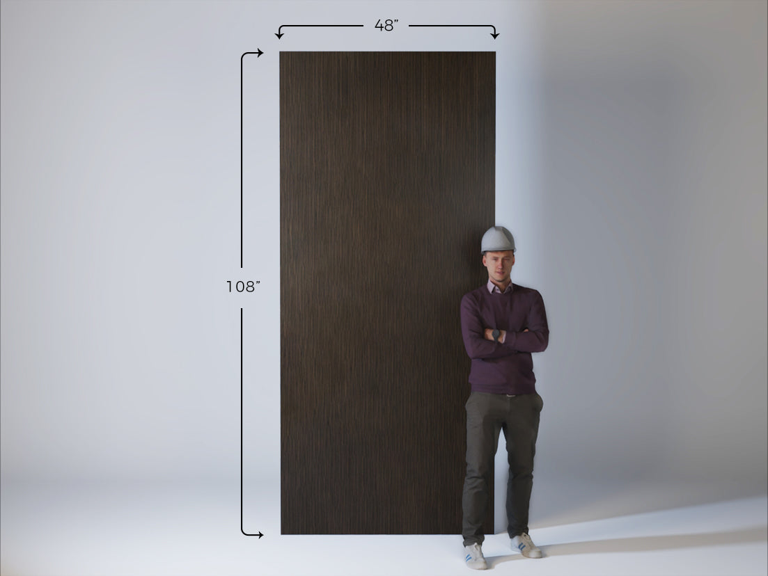 Woodgrain-Dark Brown Wood Look Panel