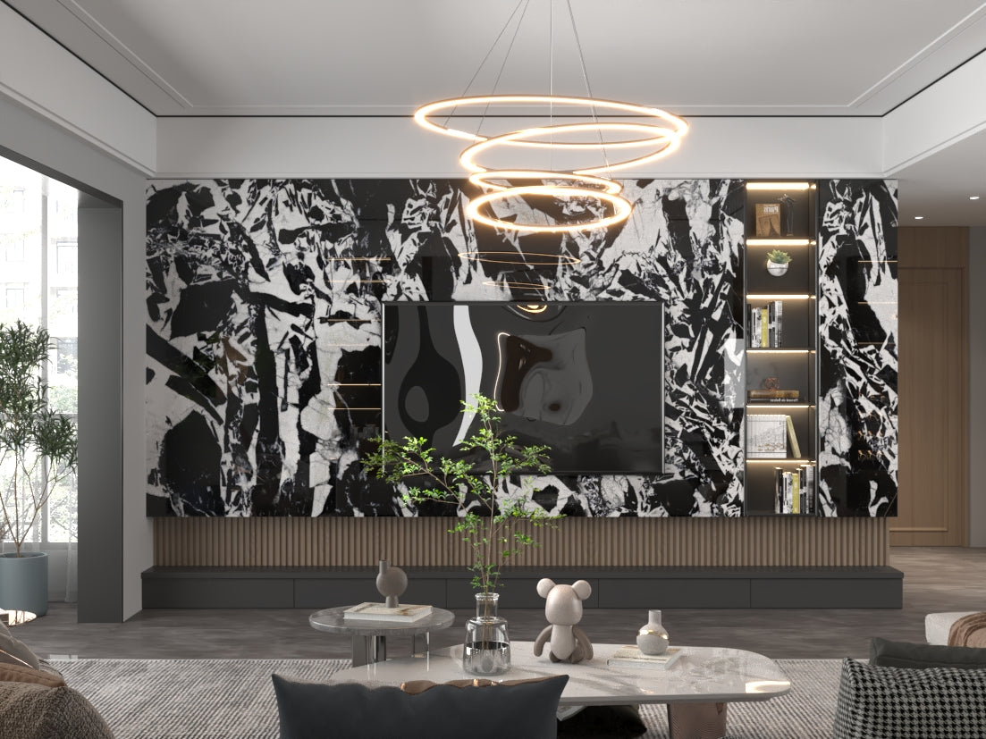 Grand Antique Marble Look Panel