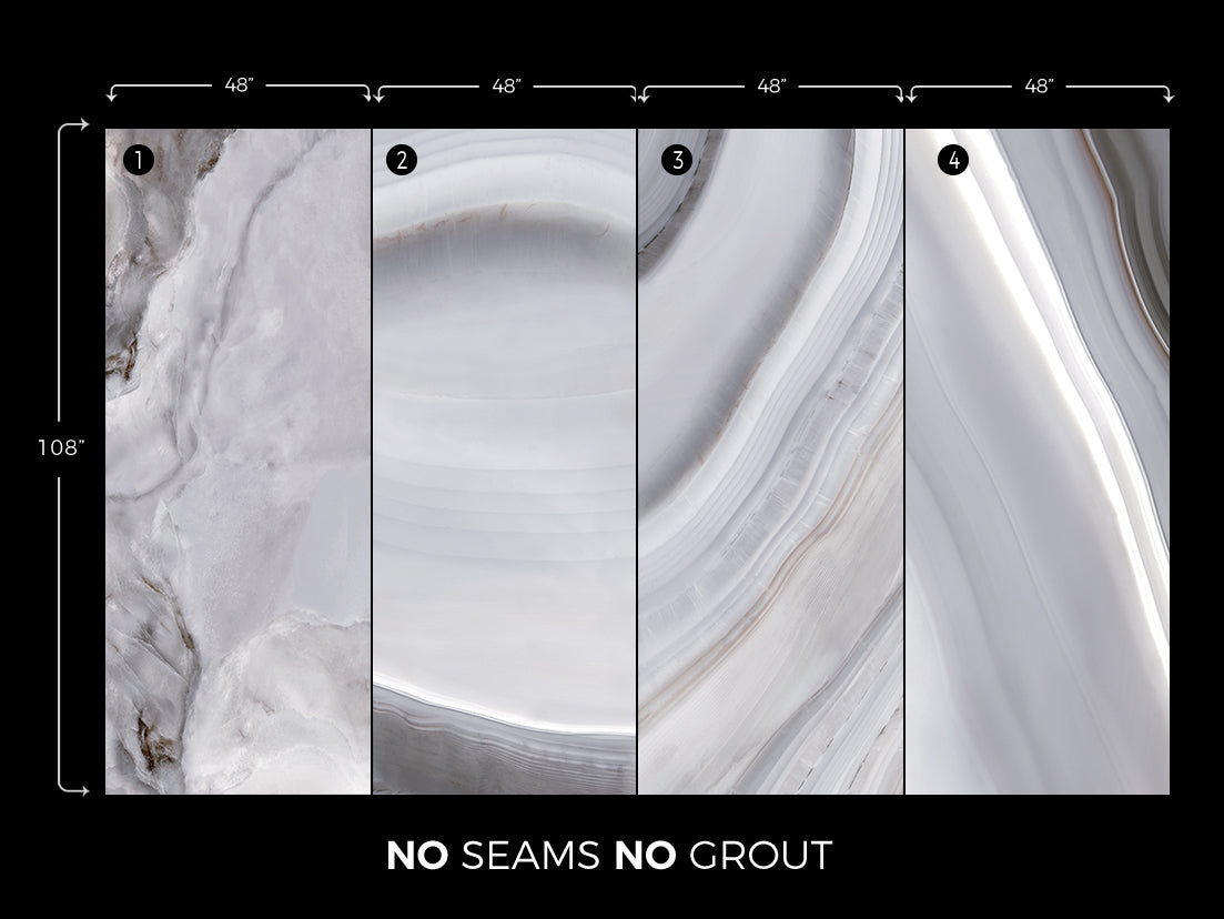 OR AGA Marble look panel