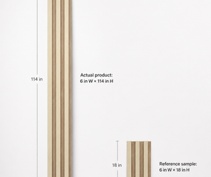 White Oak Slat Wall  PS Panel