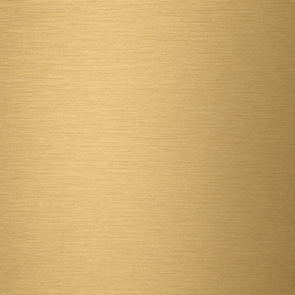 Close view of brushed gold metallic wall panel finish
