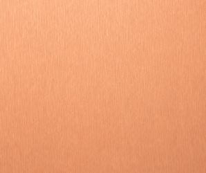 Brushed Copper Metallic Wall Panel