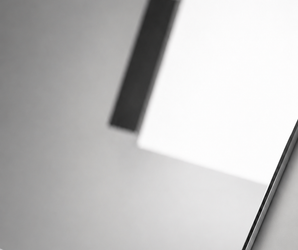 Polished Silver Mirror Wall Panel