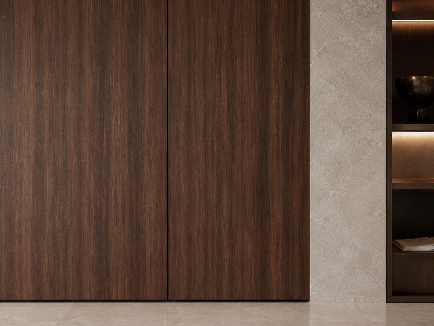 Walnut Heights Wood Look Panel – Wallsmark INC