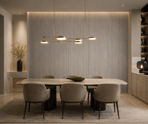 Dark Gray Oak  Wood Look Panel
