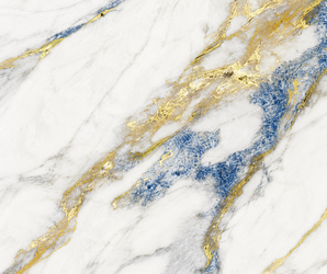 Azure Gold Wall Panel