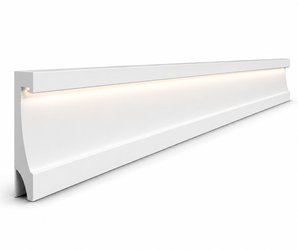 White LED Baseboard