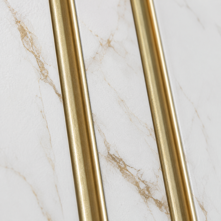 Calacatta Gold Fluted PS Wall Panel