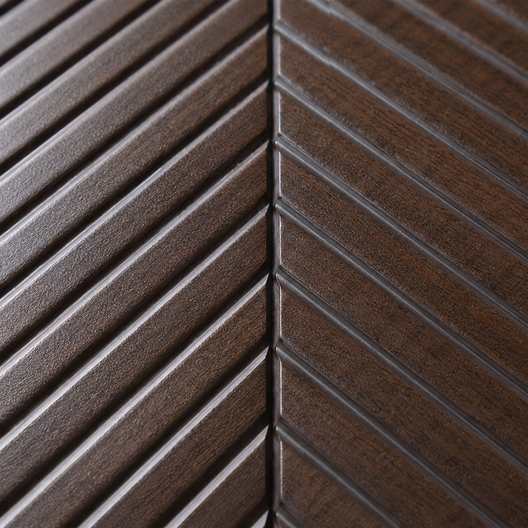 Espresso Chevron PS Wall Panel