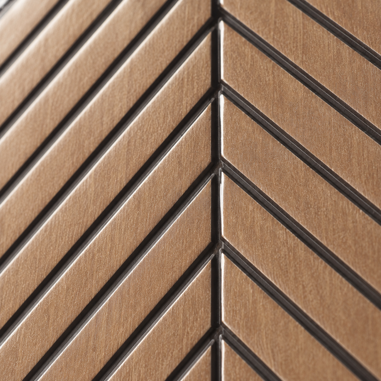 Natural Oak Chevron PS Wall Panel