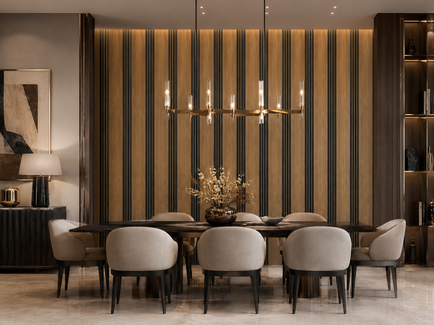 WALLSMARK decorative PS wall panel interior application