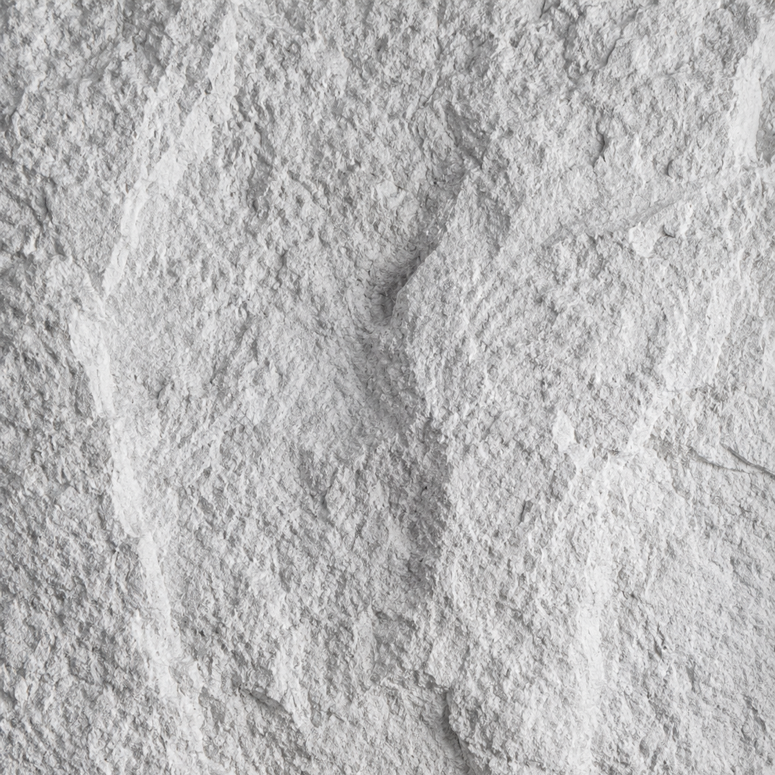 Rocky White PU Stone Panel