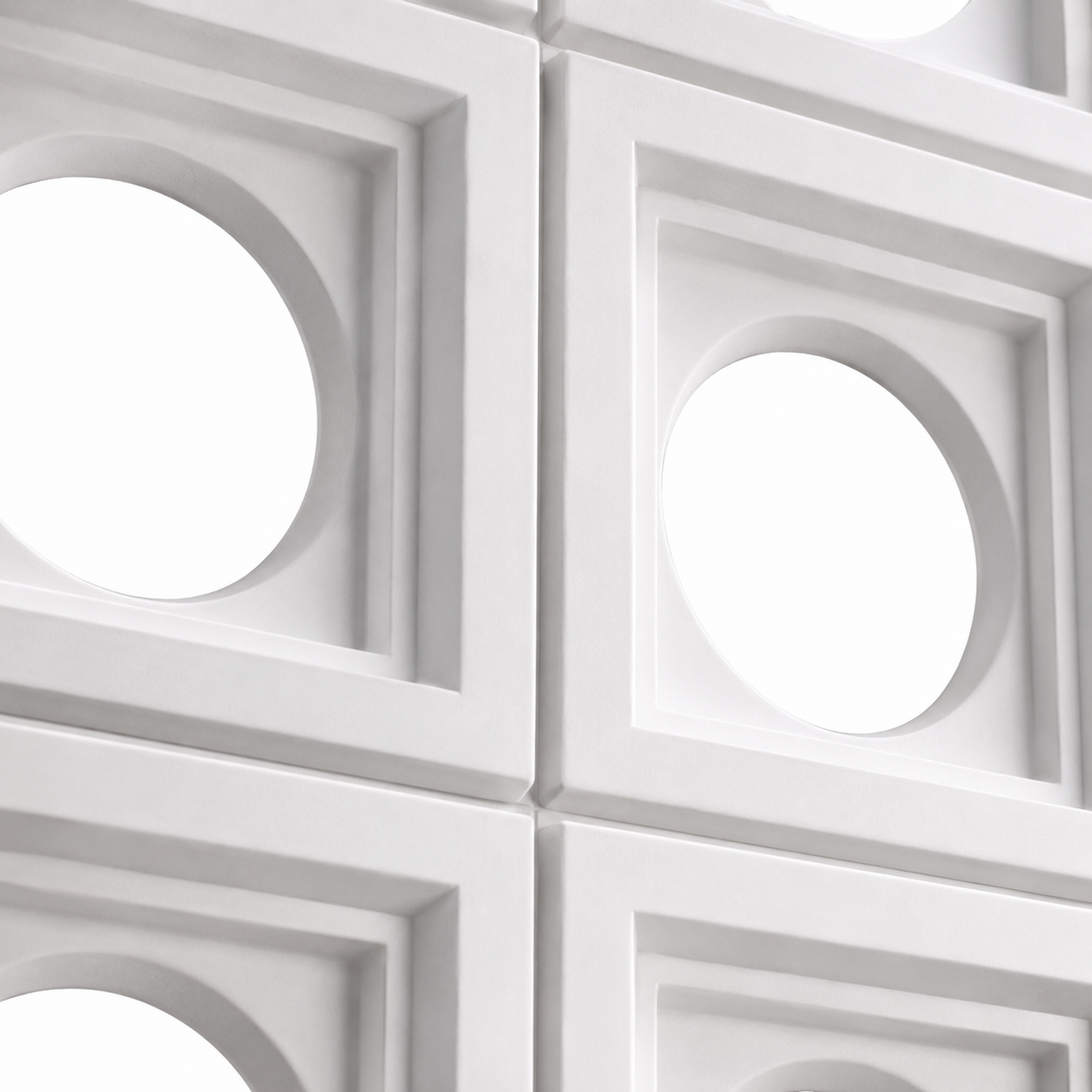 Breeze Block PU Stone Panel