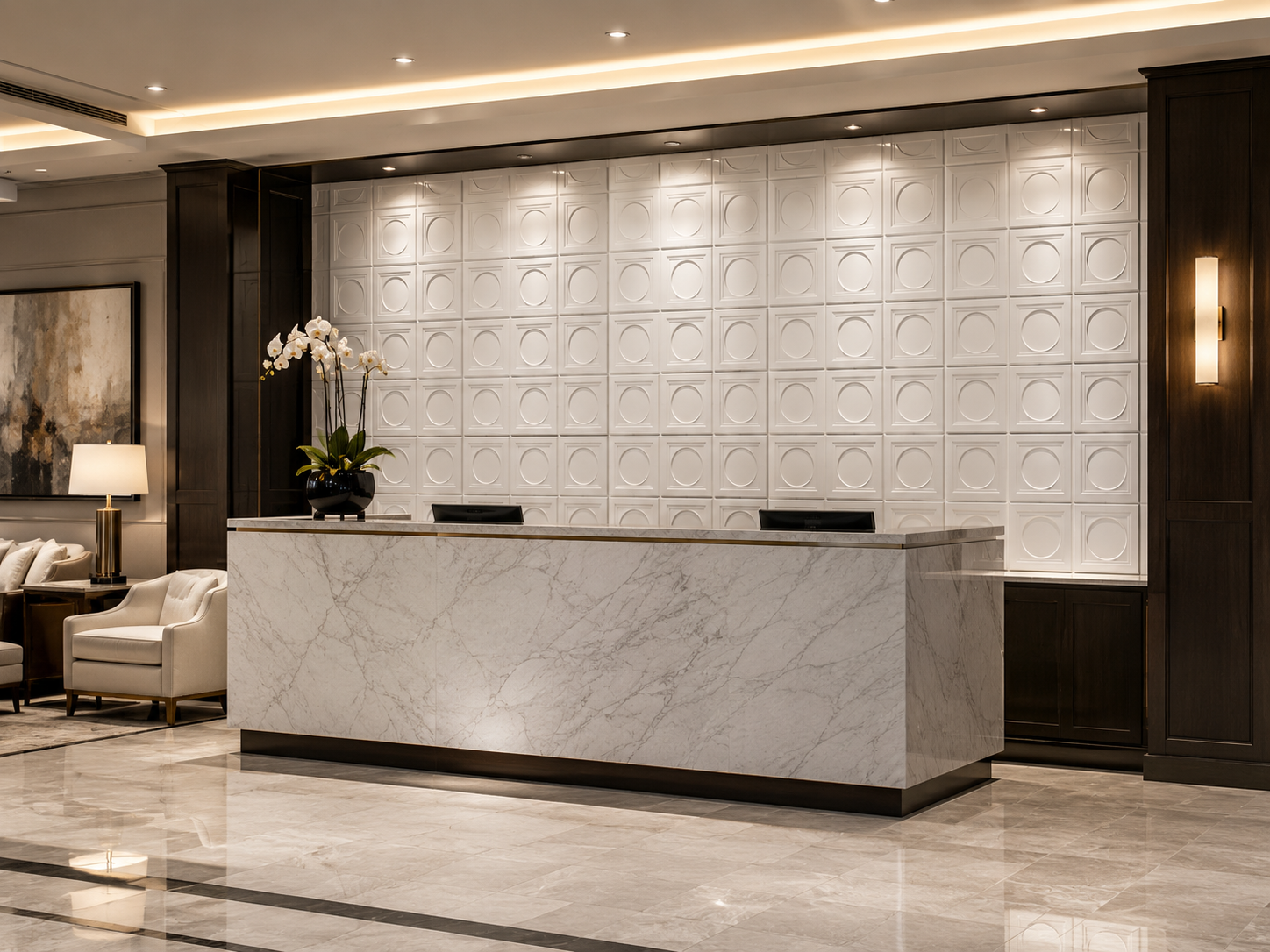 Breeze Block PU Stone architectural wall panel