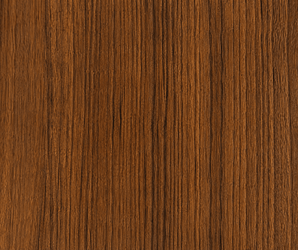 Close-up of the Derby Saddle Wood Look Panel, featuring a rich brown color and visible vertical grain lines that highlight the natural texture and sophisticated pattern characteristic of luxury wall panels.