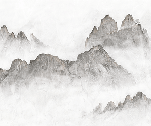 Fog Mountain Marble look panel