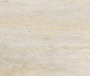 Gold Travertine decorative wall panel features a creamy beige surface with subtle horizontal veins and small pitted holes, closely resembling natural travertine. The texture displays variations in color from light tan to soft gray, giving Gold Travertine a warm and organic appearance.