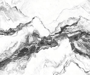 Marble look panel,  Black Mountain