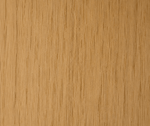 Close-up of the Natural Oak surface, showcasing its light brown color and distinct vertical grain patterns—ideal for use as a decorative wall panel or feature wall.