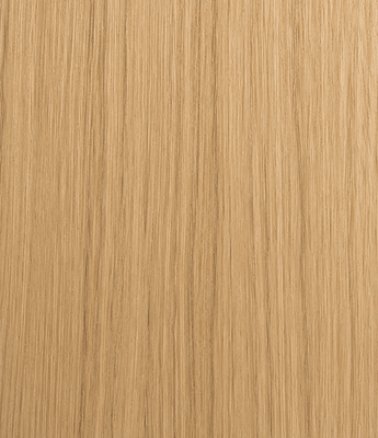 Whit Oak 5mm by WALLSMARK wall panel with light brown vertical wood grain for cladding or architectural use.