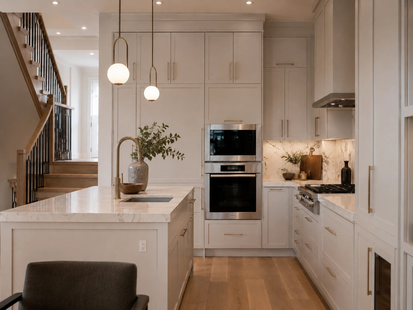 Premium modern kitchen finish reference